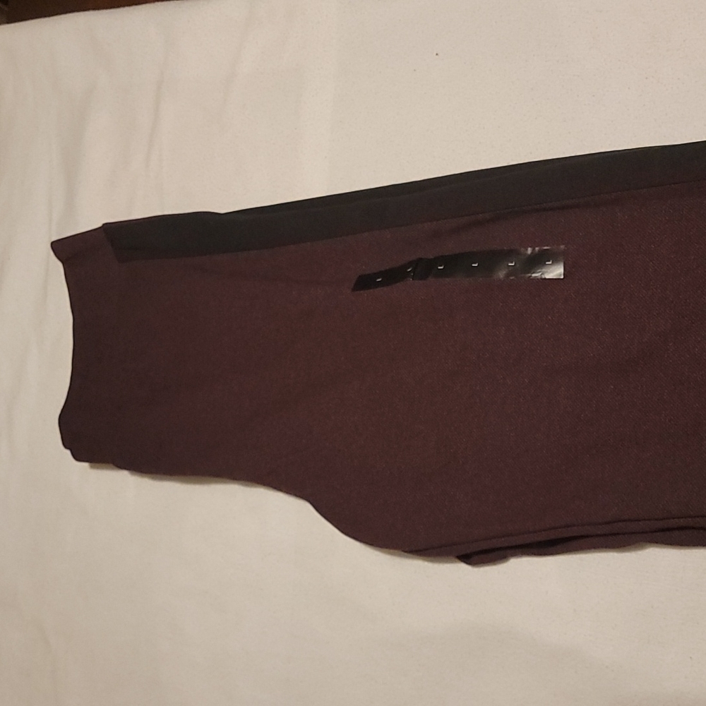 NWT Banana Republic wide leg pull on tuxedo pants
